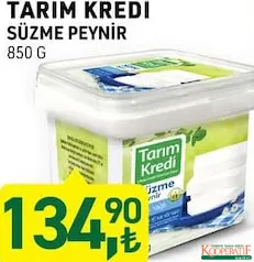 TARIM KREDİ SÜZME PEYNİR 850 G TARIM KREDİ SÜZME PEYNİR 850 G